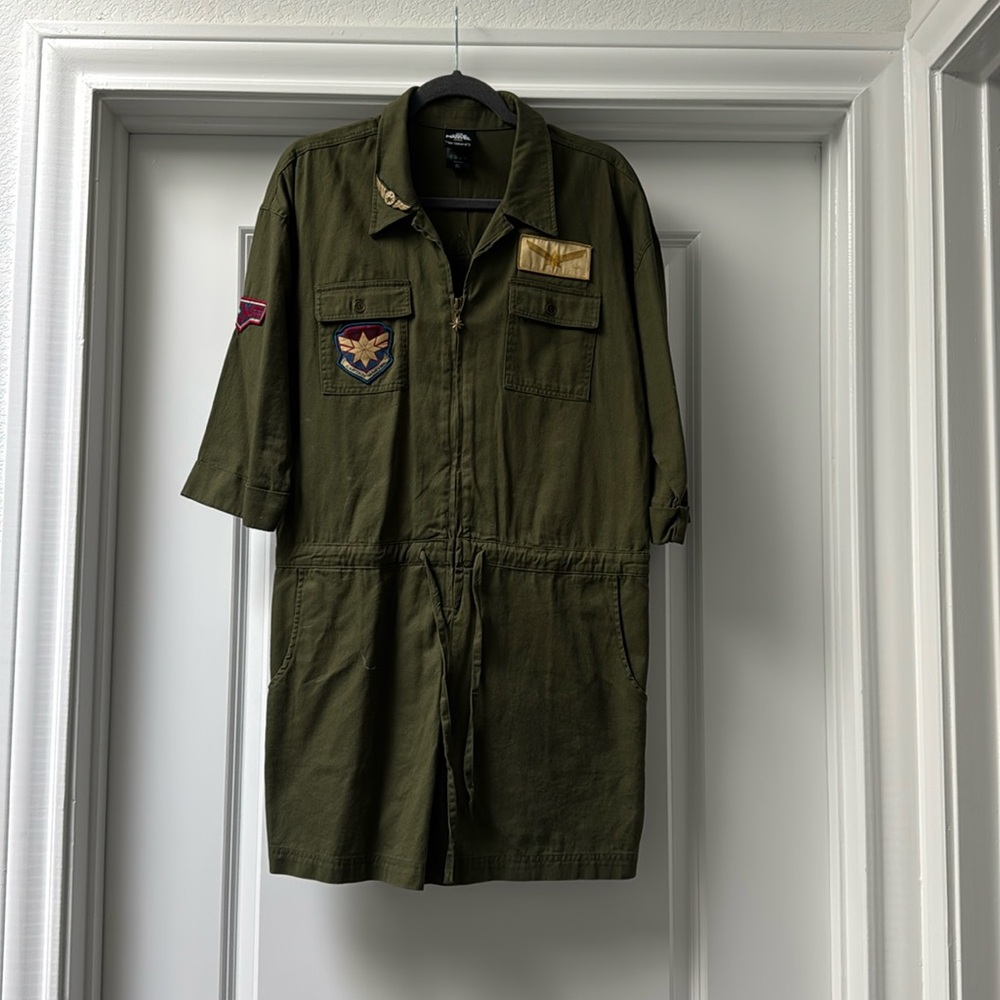 Her Universe Captain Marvel Short Jumpsuit